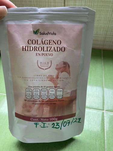 Customer photo review of Colageno Hidrolizado en polvo