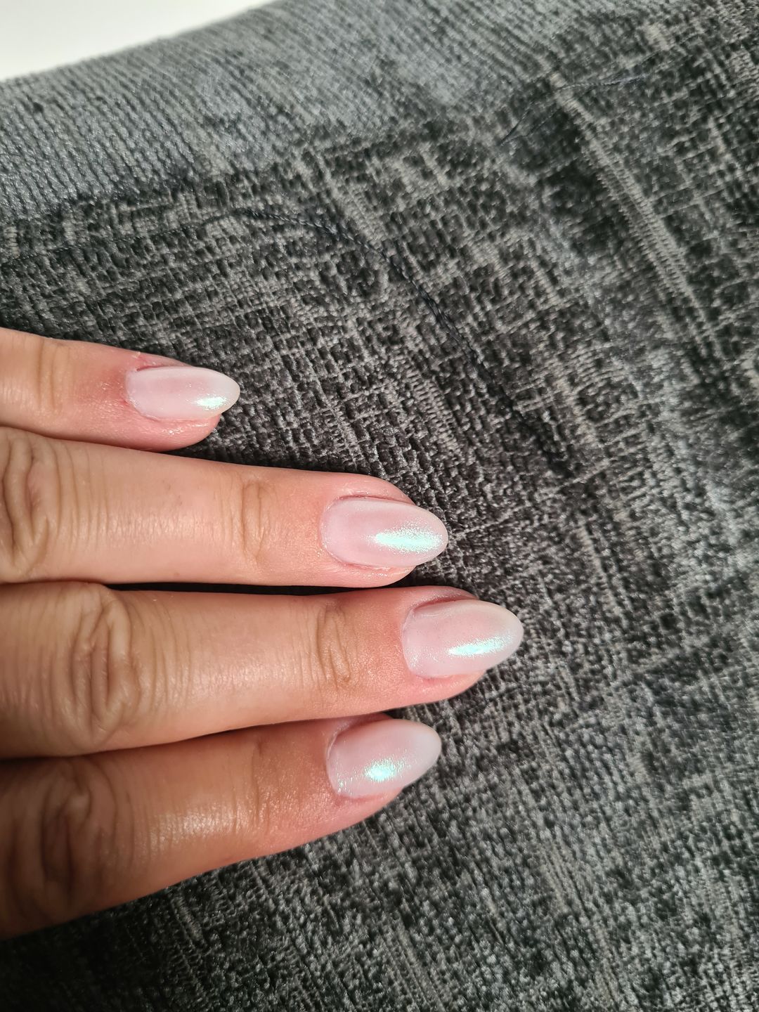 Customer photo review of Semilac Extend Base 803 Delicate Pink 5 in 1 UV Gel Polish 7 ml