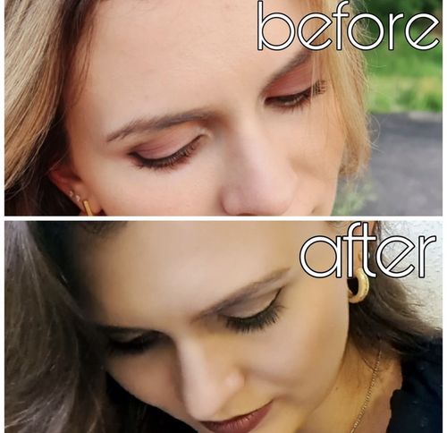Customer photo review of Eyelash Enhancing Serum