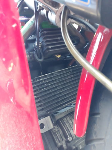 Customer photo review of Régulateur adaptable DUCATI / MOTO GUZZI