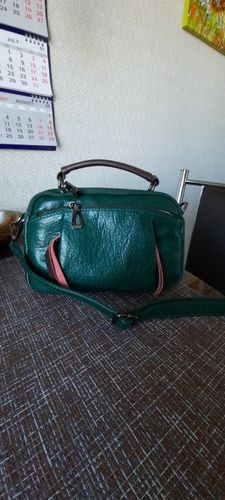Customer photo review of IVY™ - LUXURY MULTI POCKETS SOFT LEATHER BAG