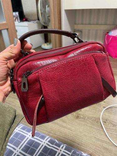 Customer photo review of IVY™ - LUXURY MULTI POCKETS SOFT LEATHER BAG