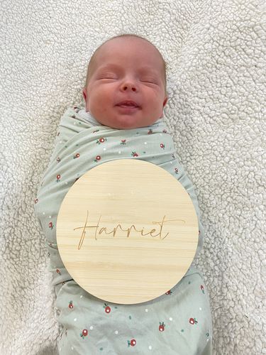 Customer photo review of Personalised Etched Plaques