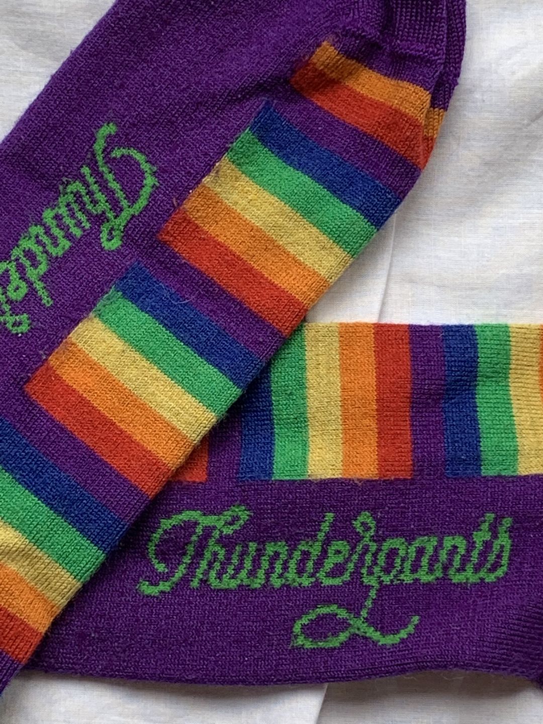 Customer photo review of Socks Mallow Stripe