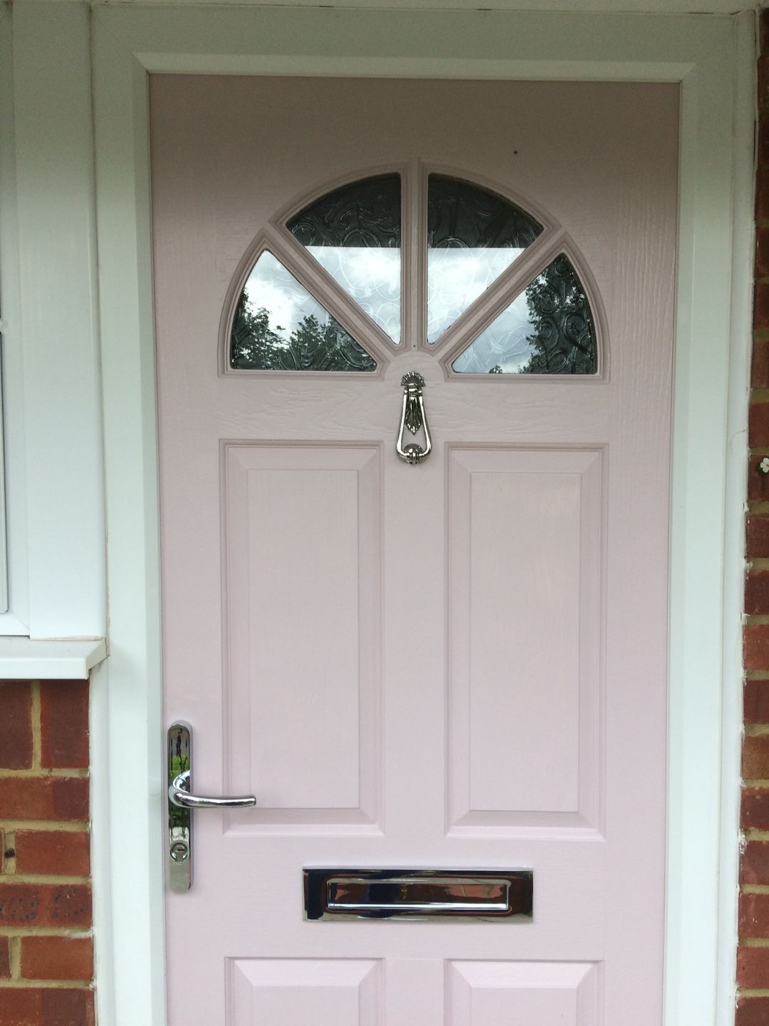 Customer photo review of Victorian Door Knocker | Solid Brass
