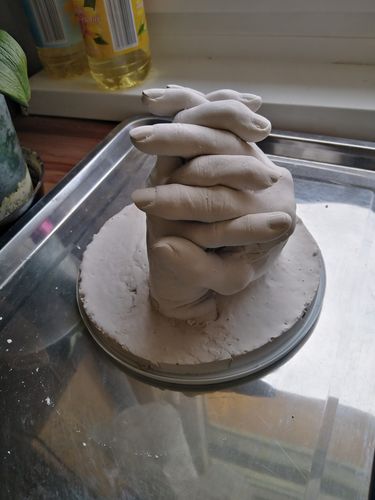 Customer photo review of Páros | Kézszobor készítő - Szett