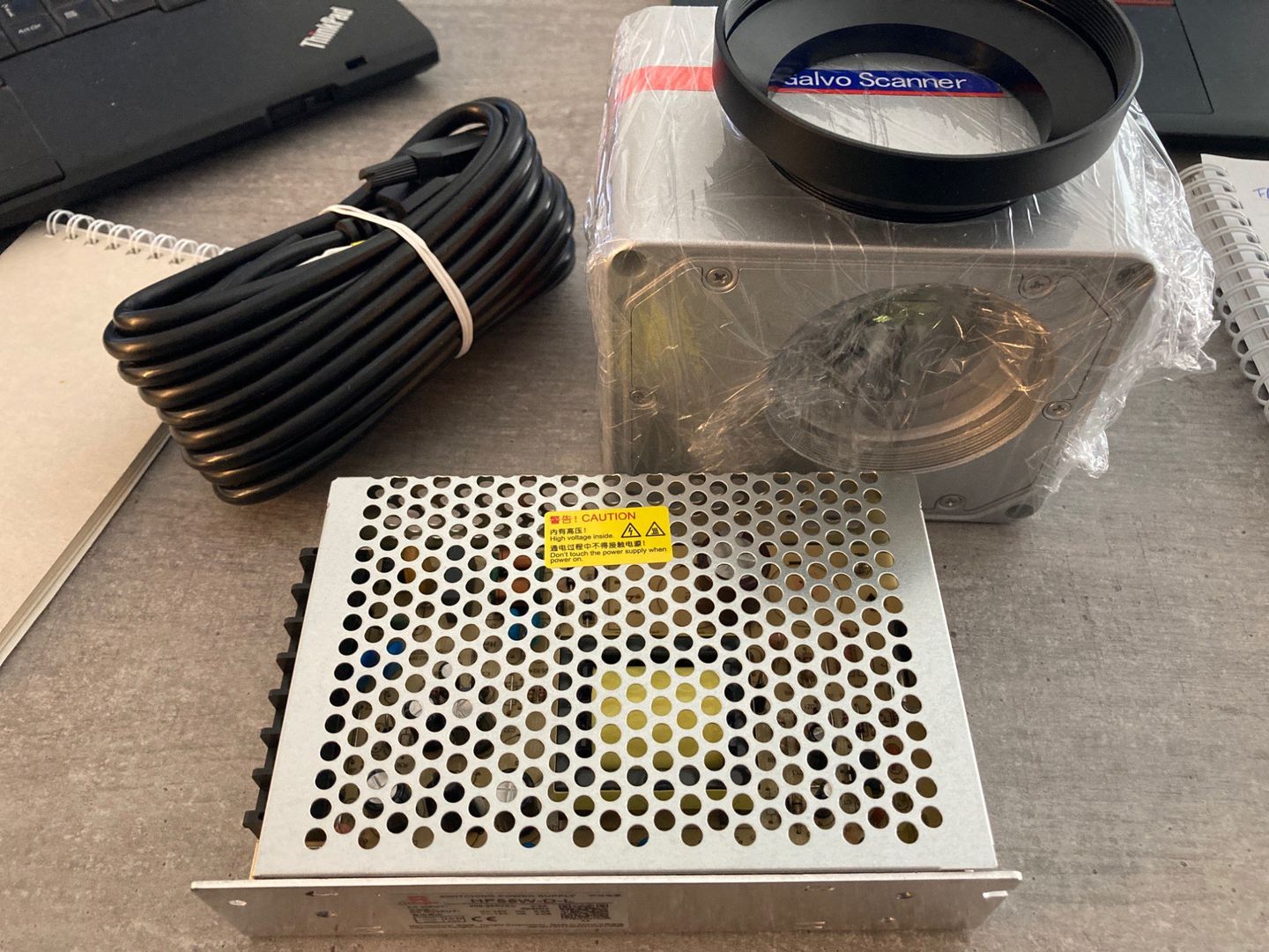 Customer photo review of Cloudray SG7110 Fiber Galvo Scanner Head