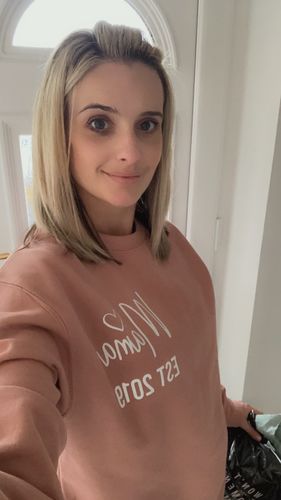 Customer photo review of Personalised Mama & Boy Established Mum & Kid Matching Sweaters (MRK X)