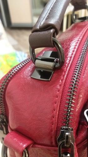 Customer photo review of IVY™ - LUXURY MULTI POCKETS SOFT LEATHER BAG