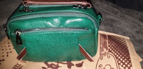 Customer photo review of IVY™ - LUXURY MULTI POCKETS SOFT LEATHER BAG