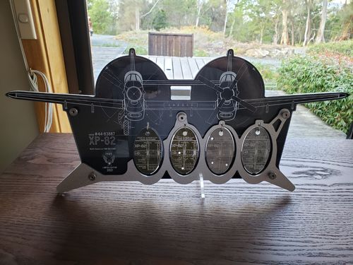 Customer photo review of ©TAGDISPLAYsystem - #TDS4_XP82 TWIN MUSTANG - Frame for Planetags®