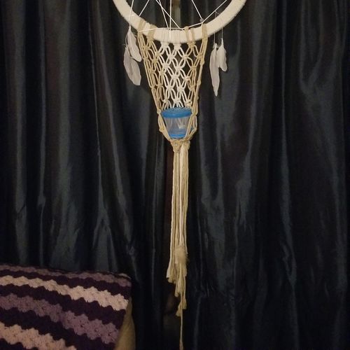 Customer photo review of Large Mooncatcher DIY kit and tutotial