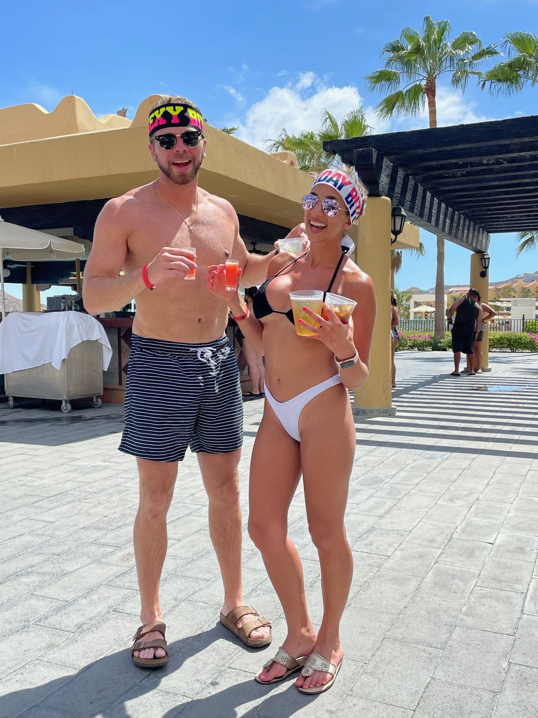 Customer photo review of Venice White Chic 80's Bottoms