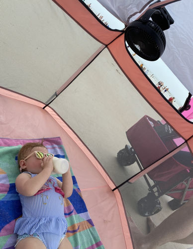 Customer photo review of Pop N' Go® Playpen