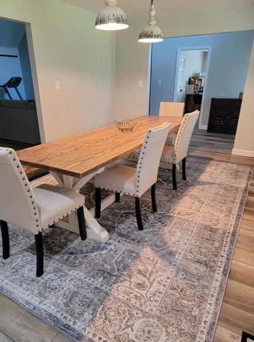 Customer photo review of Distressed Vintage Kendra Ash Area Rug