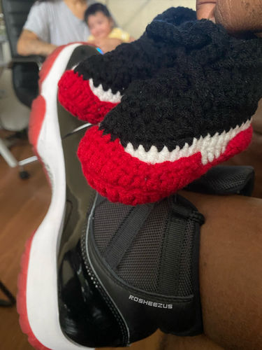 Customer photo review of Hand-Made Baby Jumpshot 11