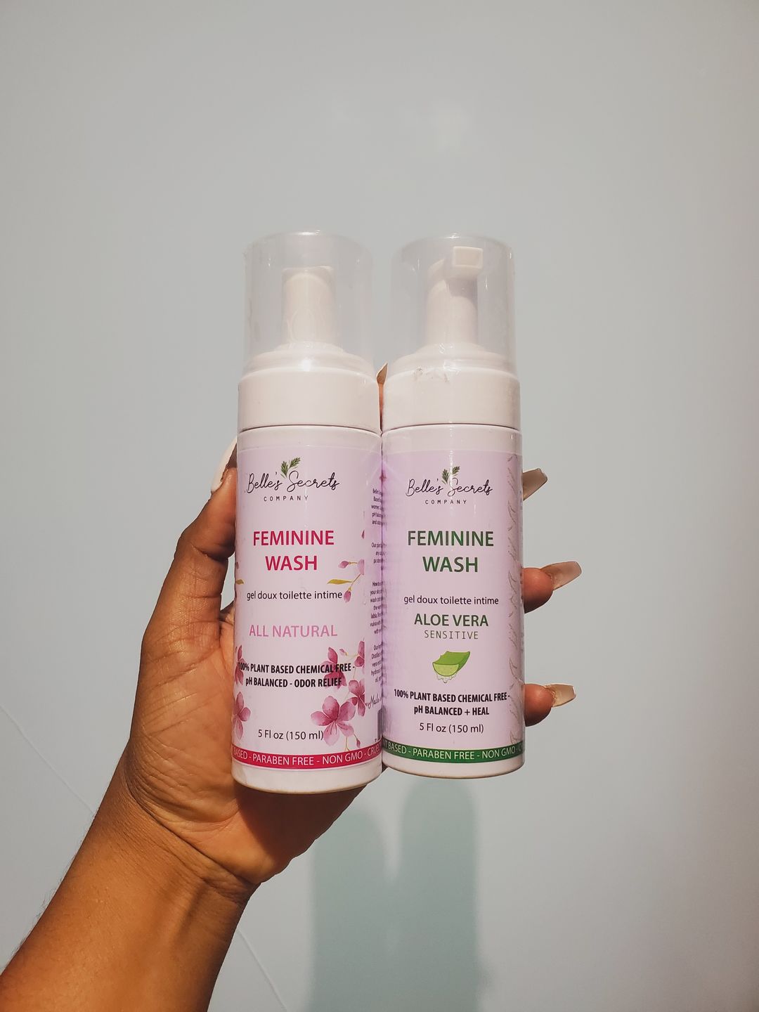 Customer photo review of Natural Yoni Wash