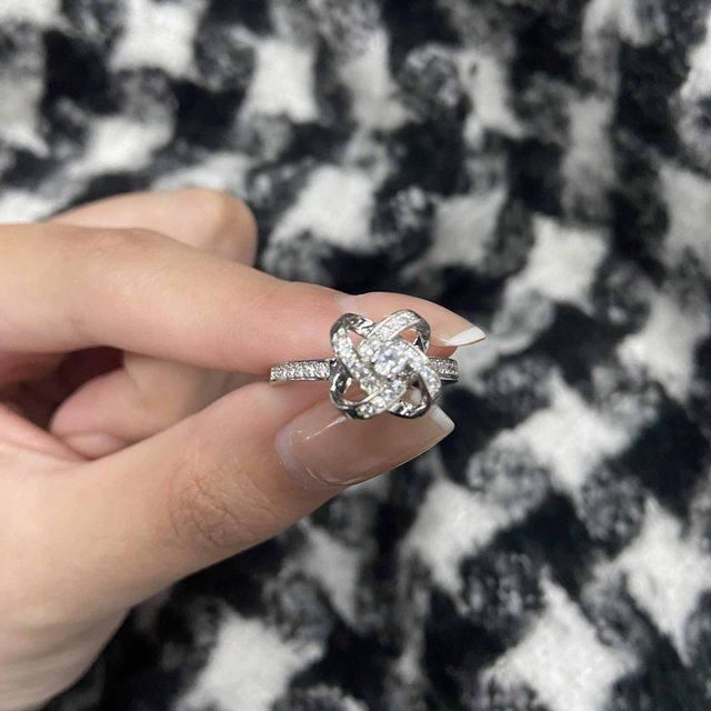 Customer photo review of Always My Daughter Forever My Friend | Love Knot Ring
