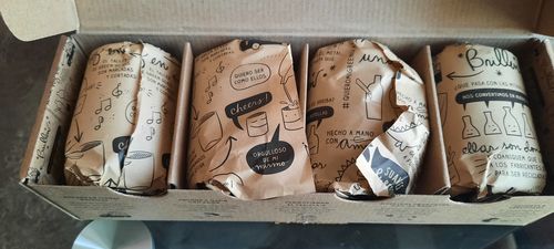 Customer photo review of Vasos Astrológicos 4 Pack Cunino