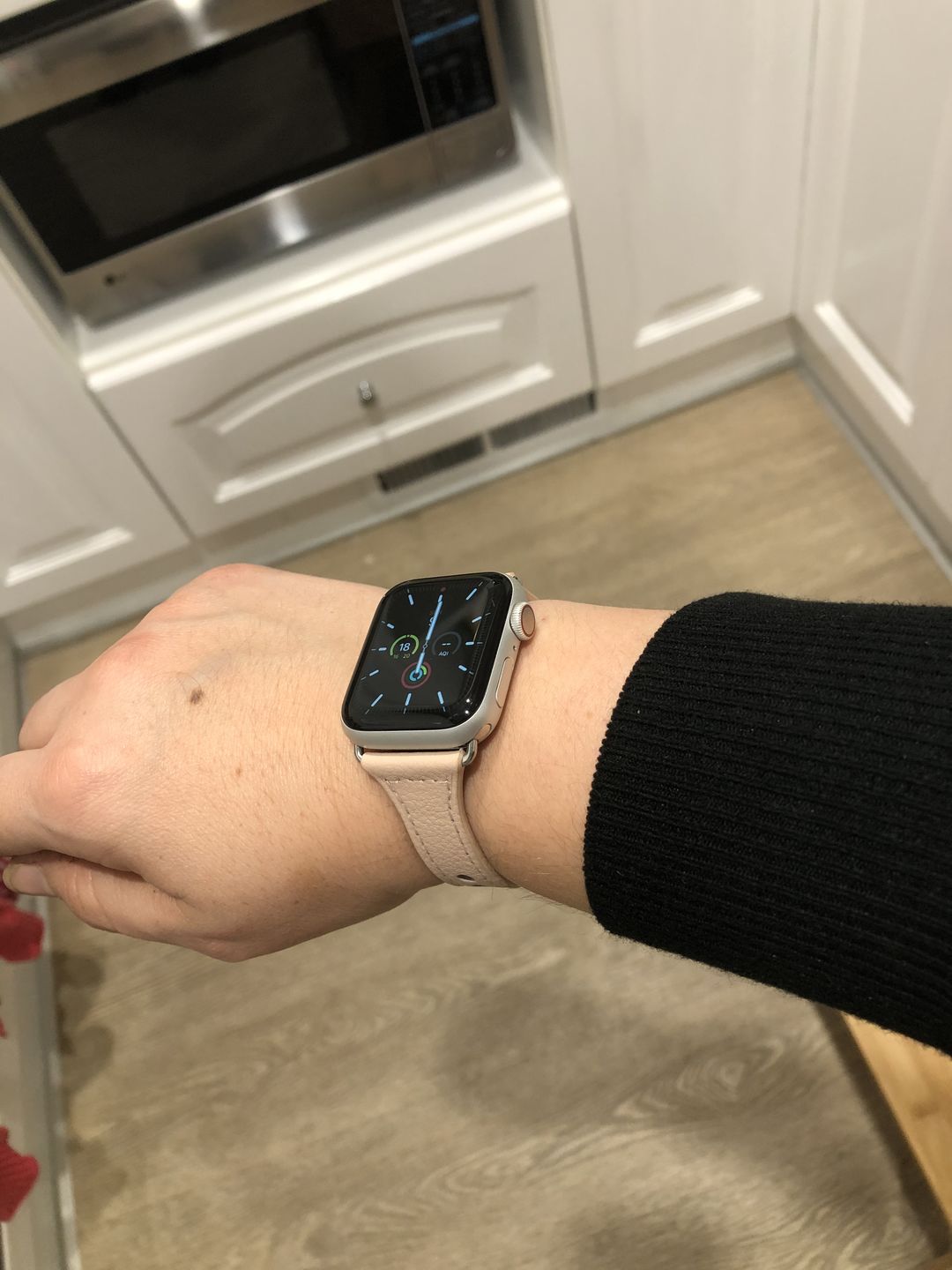 Customer photo review of Adelphos Leather Band (4 Colours)