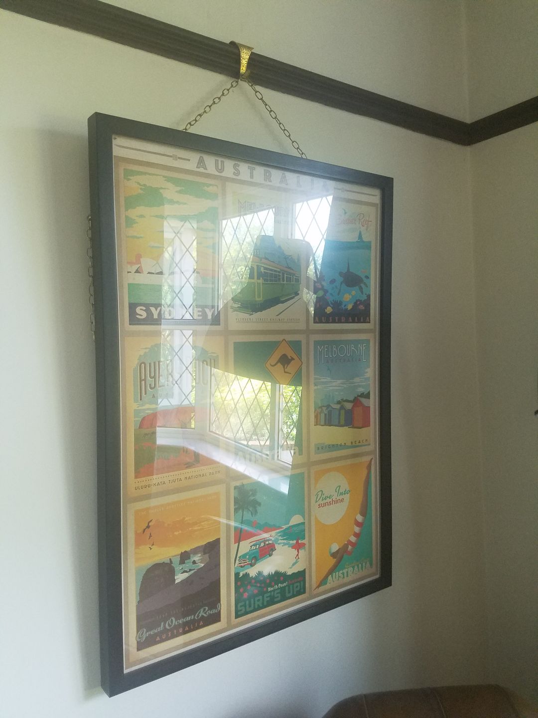 Customer photo review of Victorian Picture Rail Hooks