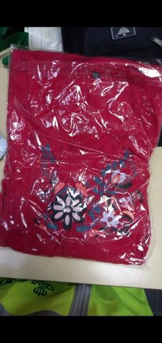 Customer photo review of High Quality Cotton And Linen Loose Flared Sleeves Dress