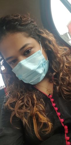 Customer photo review of Coco Wrap Anti-Frizz Towel