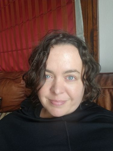 Customer photo review of Sample Curly Hair Wash and Go System with Organic Sweet Almond Oil for Sensitive Skin (Fragrance-Free) (Step 1 - 4)