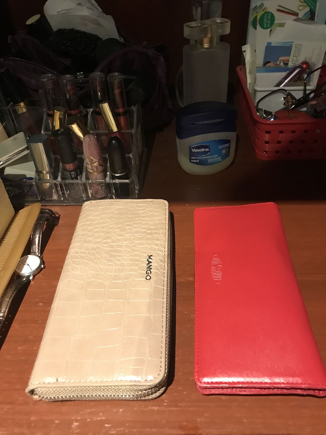 Customer photo review of Leather Executive Red