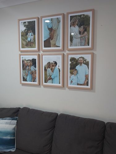 Customer photo review of Memories In A3 Gallery Wall Pack
