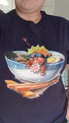 Customer photo review of Naruto - Ramen Tee