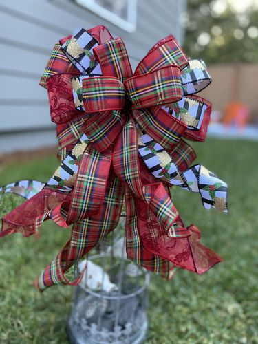 Customer photo review of Tartan Plaid, 2.5"X50Y 878-40-199