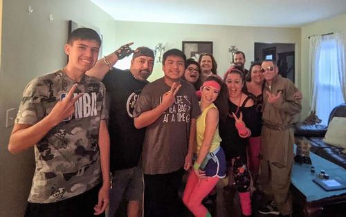 Customer photo review of Expansion Pack - Host Your Own 1980s Murder Mystery Game Kit