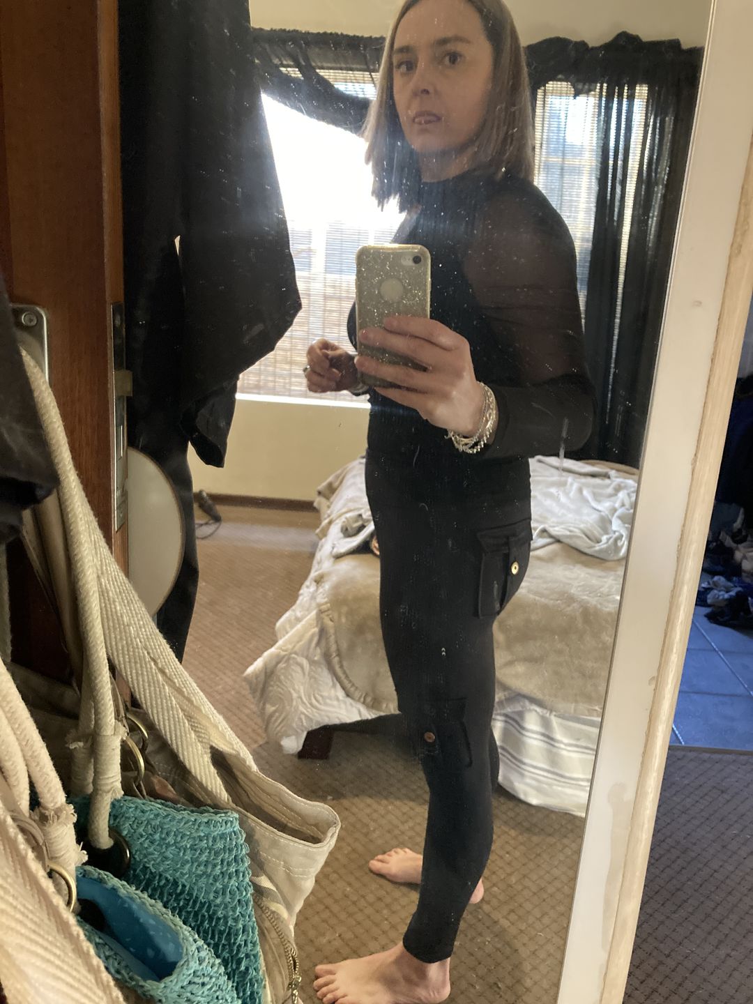 Customer photo review of GNT Cargo Leggings - Black
