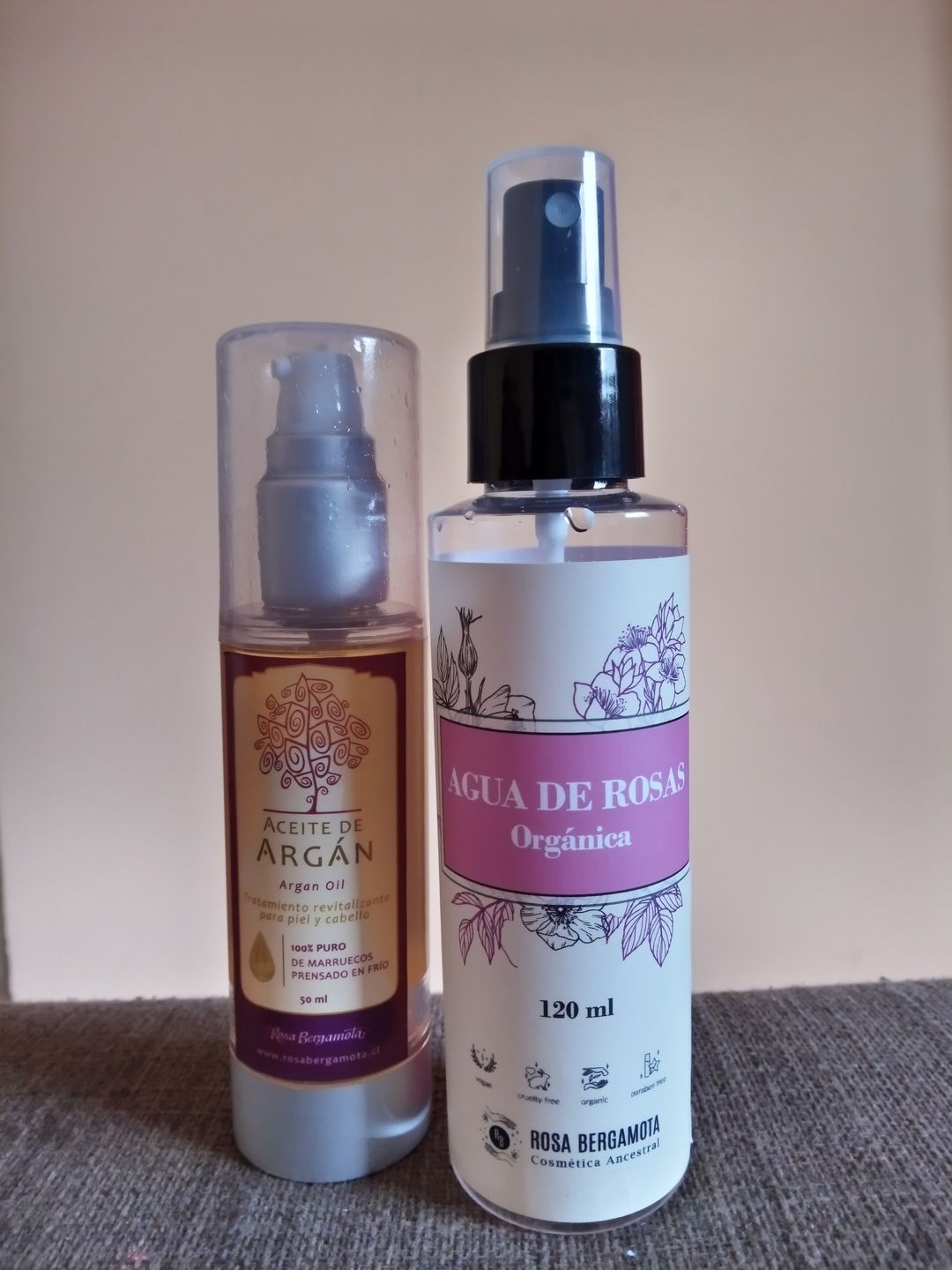 Customer photo review of Agua de Rosas 120ml