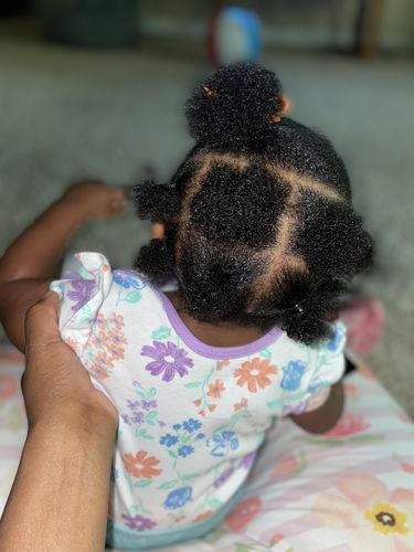 Customer photo review of Kid's Super healthy Hair kit