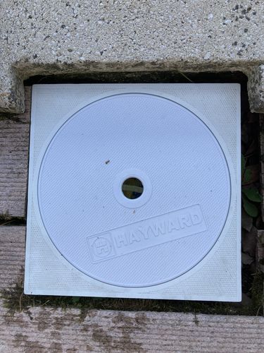 Customer photo review of Couvercle de skimmer HAYWARD