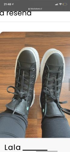 Zapatilla Converse Chuck Taylor Plataforma Surface Fusion Mujer Negro -  Blockstore.cl