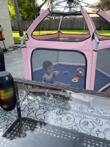 Customer photo review of Pop N' Go® Playpen