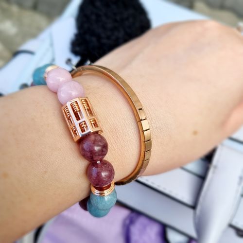 Customer photo review of The Lavish - Abacus Bracelet