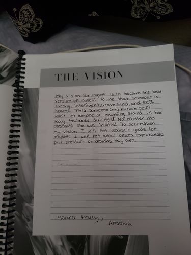 Customer photo review of Lovet Weekly Planner
