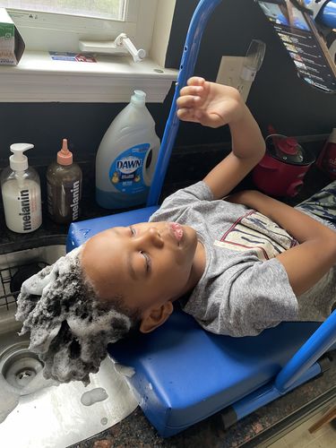 Customer photo review of Shampoo Mat Mini