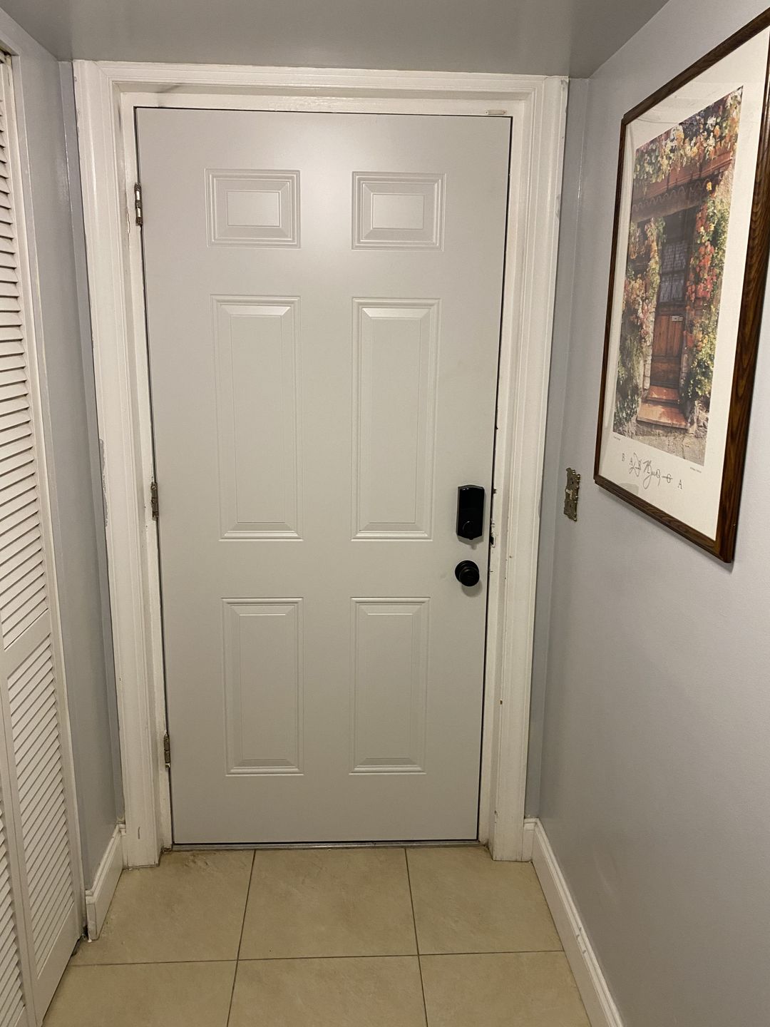 Customer photo review of 36" Steel Entry Door Slab (6 Panel)