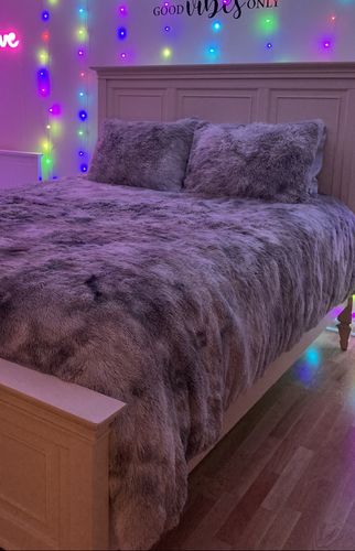 Customer photo review of Pluffy™ Tie-Dyed Bed Set