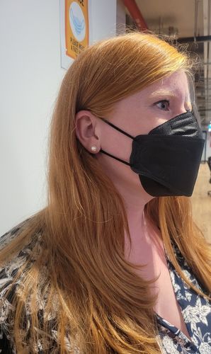 Customer photo review of [GLOBAL] SOOMSHIGO XL-SIZE KF94