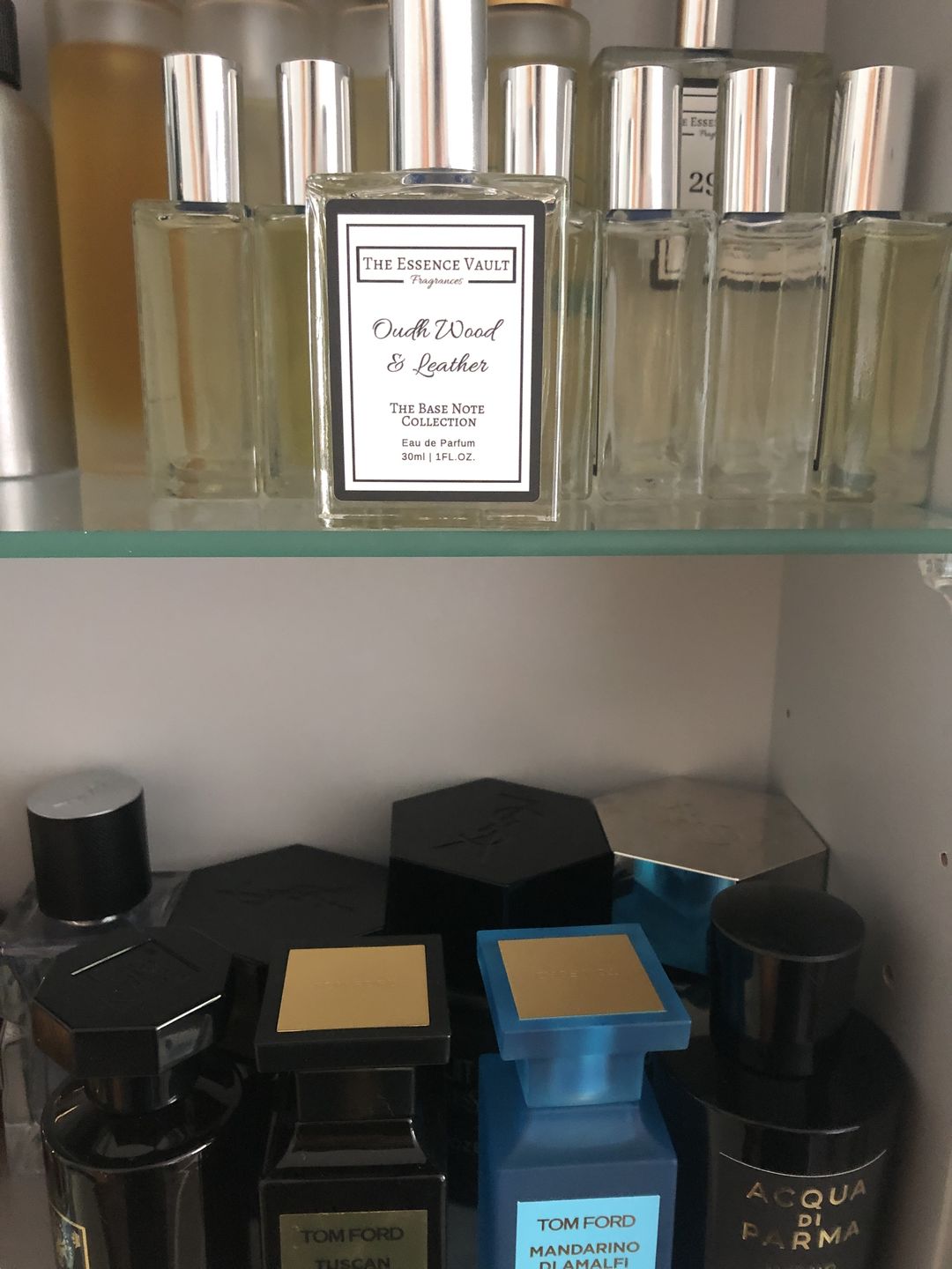 Customer photo review of Oudh Wood & Leather Eau De Parfum
