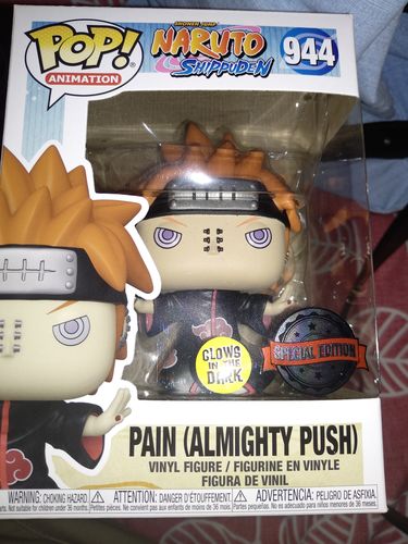 Customer photo review of 944 FUNKO POP animation : Pain Shinra Tensei glow in the dark (special edition)