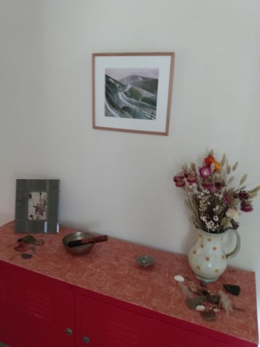 Customer photo review of Chalk Paths, 1935 by Eric Ravilious - A4 Poster