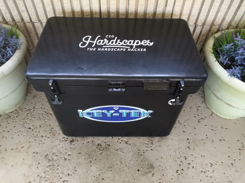 Customer photo review of ICEY-TEK Classic 80 Quart Roto-Molded Coolers