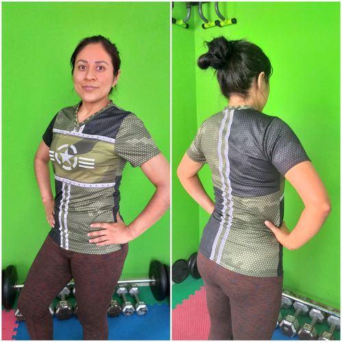 Customer photo review of Playera Deportiva mod. 123